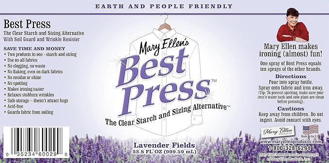 Mary Ellen Products Best Press Refills 33.8 Ounces-Lavender