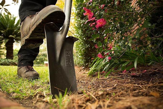 AMES 3-pc. Small Spaces Gardening Kit with Border Spade, Digging Fork, and Round Point Shovel