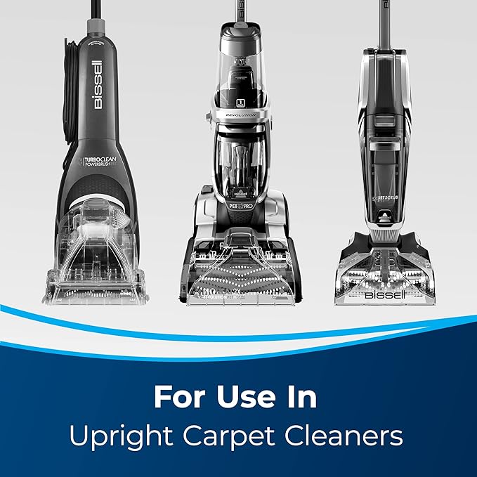 Bissell PRO OXY Carpet Deep Clean Solution, for use in leading upright carpet cleaners, 48oz, Removes deep down dirt, stains & odors