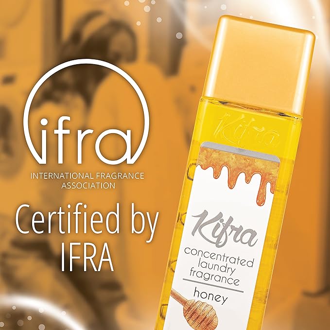 KIFRA HONEY Concentrated Laundry Fragrance 6.76 Fl Oz 200ml 80 Washing Cycles