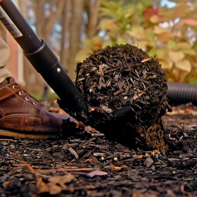Root Slayer RS233-001, Perennial Shovel Serrated Shovel Spade, Black