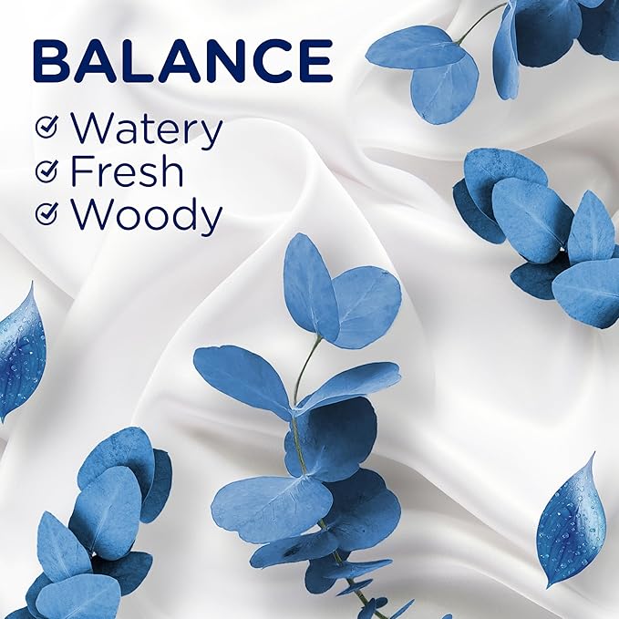 Downy Balance In-Wash Laundry Scent Booster Beads, Crisp Rain and Blue Eucalyptus scent, 24 oz, laundry scent beads, Long-lasting Freshness