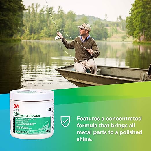 3M Metal Restorer and Polish, 09019, 18 oz Paste