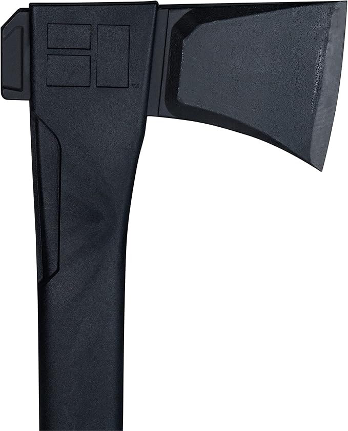 Hooyman Splitting and Chopping Axes, and Splitting Maul with Heavy Duty Construction, V Grind Blade, Ergonomic No-Slip H-Grip Handle, and Sheath for Gardening, Hunting, Camping, Firewood, and Outdoors