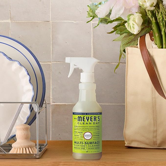MRS. MEYER'S CLEAN DAY All-Purpose Cleaner Spray, Lemon Verbena, 16 fl. oz
