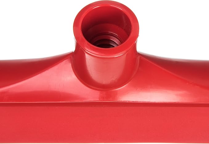 SPARTA 3656805 Plastic Floor Squeegee, Shower Squeegee, Heavy Duty Squeegee With Rubber Blade For Windows, Glass, Shower Doors, Floors, Windshields, 24 Inches, Red, (Pack of 6)