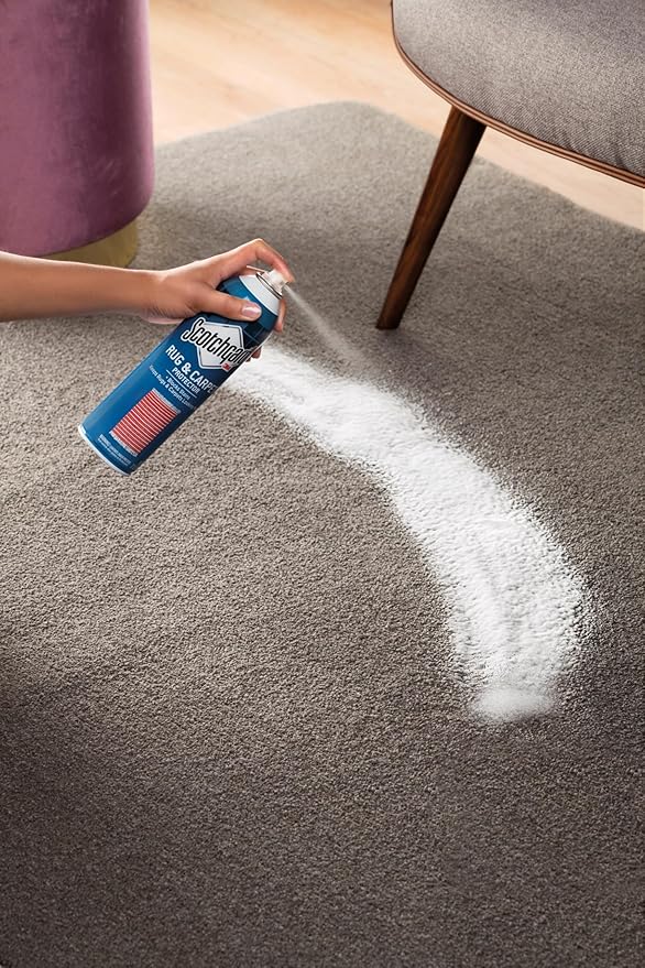 Scotchgard Rug & Carpet Protector, Carpet & Rug Protector Blocks Stains During Spring and Summer Gatherings, Fabric Protector Makes Cleanup of Stains from Muddy Footprints Easier, 14 oz(Pack of 6)