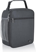 Lovoeo Lunch box Lunch bag for men women Insulated Lunchbox Lunch bags for Work Picnic Travel (Grey)