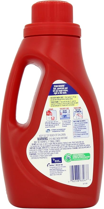 Resolve in Wash Stain Remover, 40-Ounce