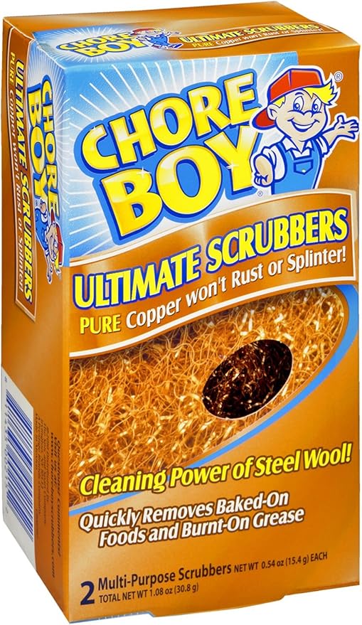 Spic N Span 00215 2CT Choreboy Copper Pads - 2 Count - Pack of 12