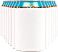 Blank Beer Can Coolers Sleeves (30-Pack) Soft Insulated Beer Can Cooler Sleeves - HTV Friendly Plain Can Sleeves for Soda Beer Cans & Bottles - Blanks for Vinyl Projects Wedding Favors & Gifts (White)