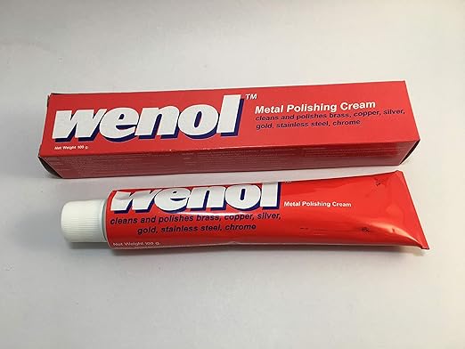 Wenol Metal polishing Cream 100 Grams (1 Piece)