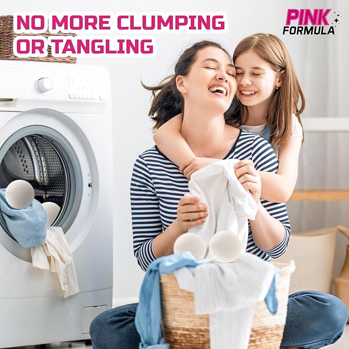 Pink Formula Smart Dryer Ball, 3-Pack