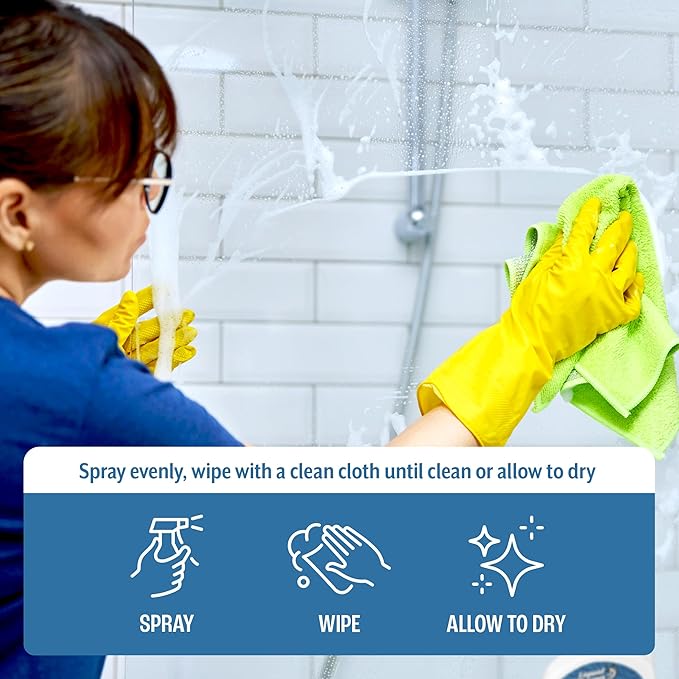 Danco Liquid Rhyno 2-in-1 Shower Glass Cleaner & Repellent