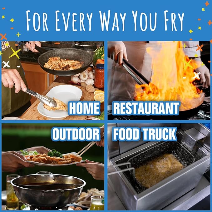 FryAway® Super Fry Cooking Oil Solidifier Powder, Resealable Pouch with Scoop, Solidifies Up to 24 Cups, Plant-Based Grease Solidifier, Oil Hardener, Kitchen Grease Cleanup, Shark Tank, Made in the US
