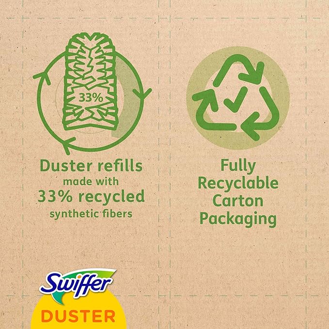 Swiffer Duster Kit with Handle and Refill Duster, 1 Unit