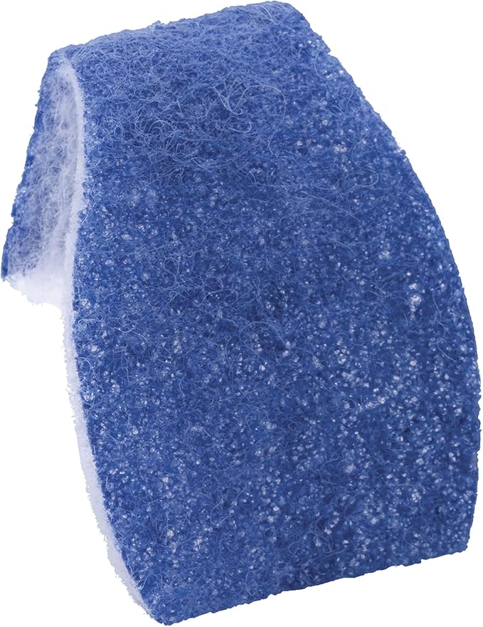 Scotch-Brite Disposable Toilet Scrubber Refills, Removes Rust & Hard Water Stains, 10 Disposable Refills Blue