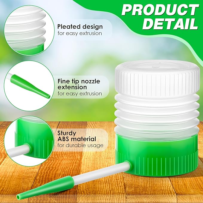 Qualirey 1 Pack Diatomaceous Earth Powder Duster with 6 Inch Extension Nozzle, Diatomaceous Earth Powder Duster for Pest Control, Sprayer for Indoor and Outdoor Use