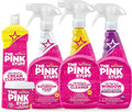 Stardrops The Pink Stuff Miracle Cleaning Bundle – Multi-Purpose Paste, Spray, Bathroom Foam Cleaner, Window & Glass Cleaner, and Cream Cleaner – Complete All-Purpose Home Cleaning Kit