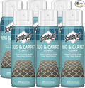 Scotchgard Rug & Carpet Cleaner, Fabric Cleaner Blocks Stains, Cleaning Sprays Make Cleanup Easier, Six 16.5 oz Cans