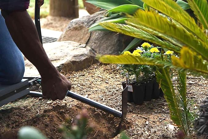The Wright Stuff Ergonomic Earth Mattock Hand Planter and Chopper
