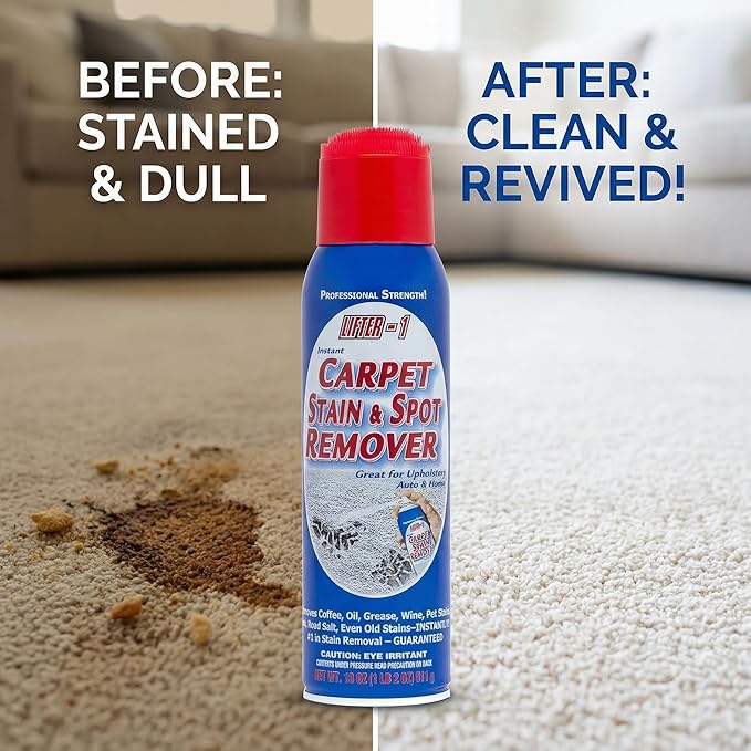 Carpet Stain Remover – 18 Oz Wine Stain Remover – Spot Lifter Spray Carpet Spot Remove - Pack of 2