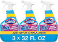 Clorox Plus Tilex Daily Shower Cleaner, 32 Fluid Ounce Spray Bottle, Pack of 3