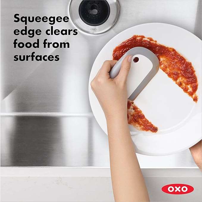 OXO Good Grips Small Squeegee for Kitchen Sink, Dishes, and Countertops