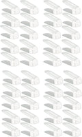 Shoe Slotz Space-Saving Storage Units in Ivory | As Seen on TV | No Assembly Required | Limited Edition Price Club Value Pack, 40 Piece Set