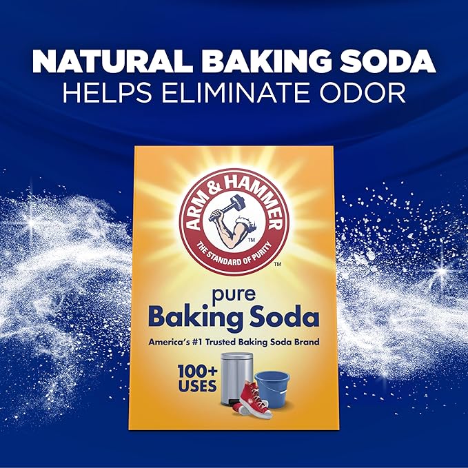 ARM & HAMMER Powder Laundry Detergent, Free of Perfume and Dyes, 100 Loads