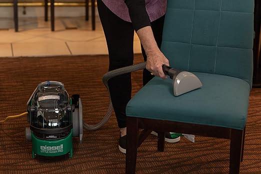BiSSEll Little Green Pro Commercial Spot Cleaner BGSS1481 & Bissell Spot & Stain with Febreze Freshness Spring & Renewal Formula, 7149, 32 Ounces