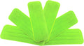 Green Direct Washable Microfiber Mop Head (6 Pack) - Microfiber Replacement Mop Pads 16 x 5.5 Inches for Cleaning of Wet or Dry Floors - Professional Home/Office Cleaning Supplies, Green