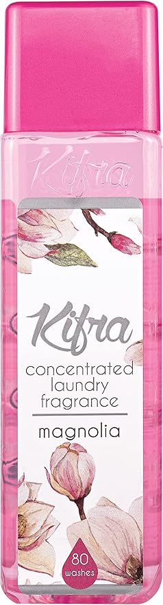 KIFRA MAGNOLIA Concentrated Laundry Fragrance 6.76 Fl Oz 200ml 80 Washing Cycles