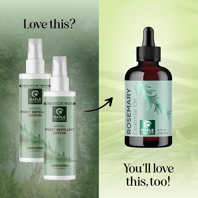 Bug Repellent Lotion for Adults & Kids - DEET Free Insect Repellent Lotion for Ticks & Mosquitoes - Made with Citronella & Lemongrass - Dermatologist Tested - Light Scent Vegan & Cruelty Free (8oz)