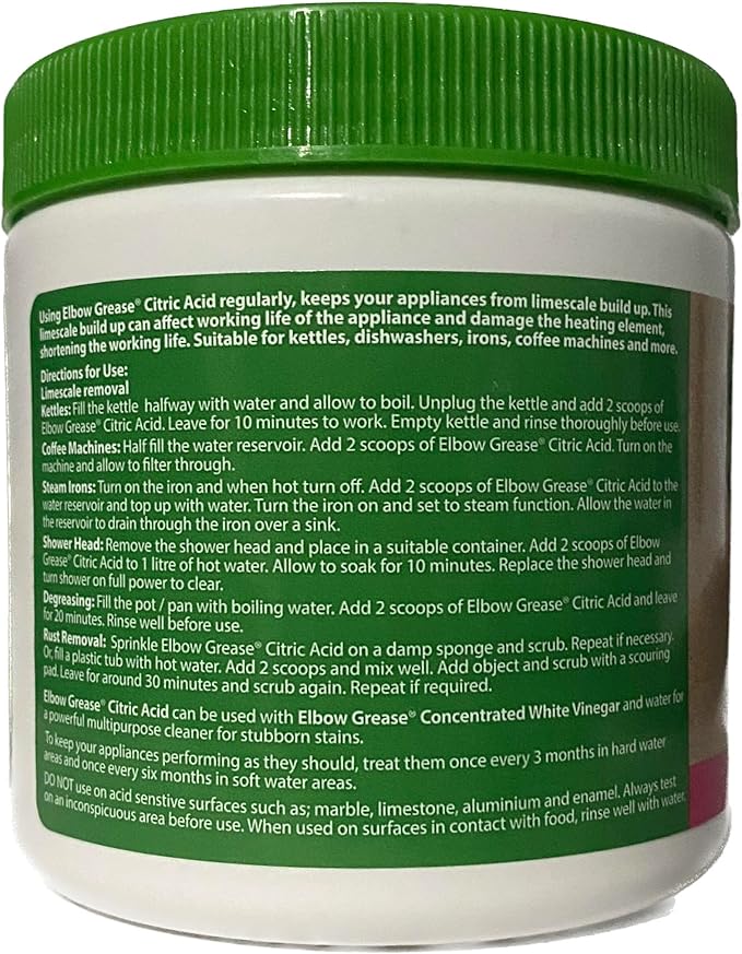 Elbow Grease Citric Acid 250g