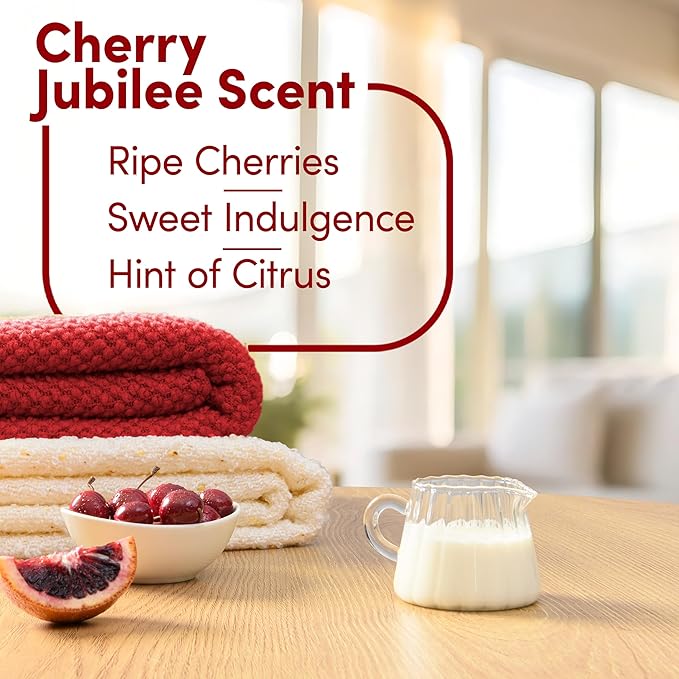 Downy Cozy Collection In-Wash Laundry Scent Booster Beads, Cherry Jubilee Scent, 7.8 oz, Limited Edition Laundry Beads