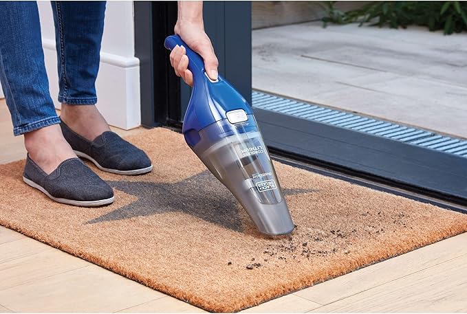 BLACK+DECKER DUSTBUSTER QuickClean Cordless Handheld Vacuum, Home and Car Vacuum with Charger (HNVC115J22)