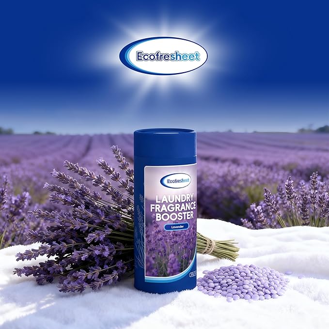 Laundry Fragrance Booster, Lavender Scent, In-Wash Scent Beads for Washer, Compatible with All Machines, Easy-to-Use Laundry Additive