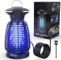 Bug Zapper Outdoor for Mosquito Flies - Electric 4000V Powerful Bug Zappers Indoor Waterproof Insect Killer Trap Lamp with LED Light for Patio Backyard Porch Garage & Home