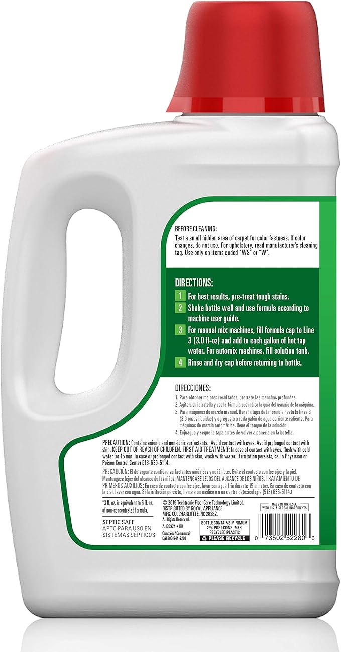 Hoover PowerDash Pet Compact Carpet Cleaner, Shampooer Machine & Paws & Claws Deep Cleaning Carpet Shampoo with Stainguard & Renewal Deep Cleaning Carpet Shampoo, Concentrated Machine Cleaner Solution