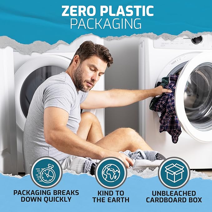 RAW BASICS Dryer Sheets, 80 Bulk Loads, and Scent Boosters for Washer, Fresh Aroma, and Laundry Detergent Sheets