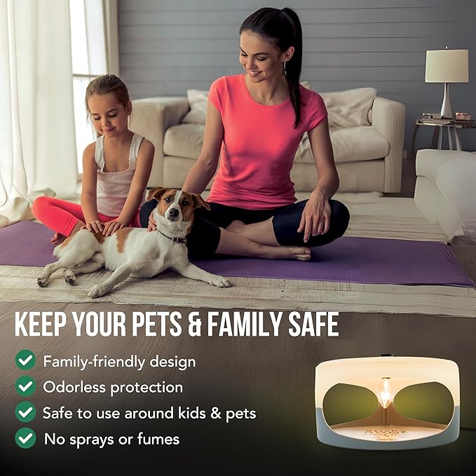ASPECTEK Sticky Dome Flea Trap, Odorless Glue Trap with 2 Sticky Discs, Effective Bed Bug Killer and Flea and Tick Treatment, Indoor Insect Trap for Bugs, 2 Packs in White and Light Gray