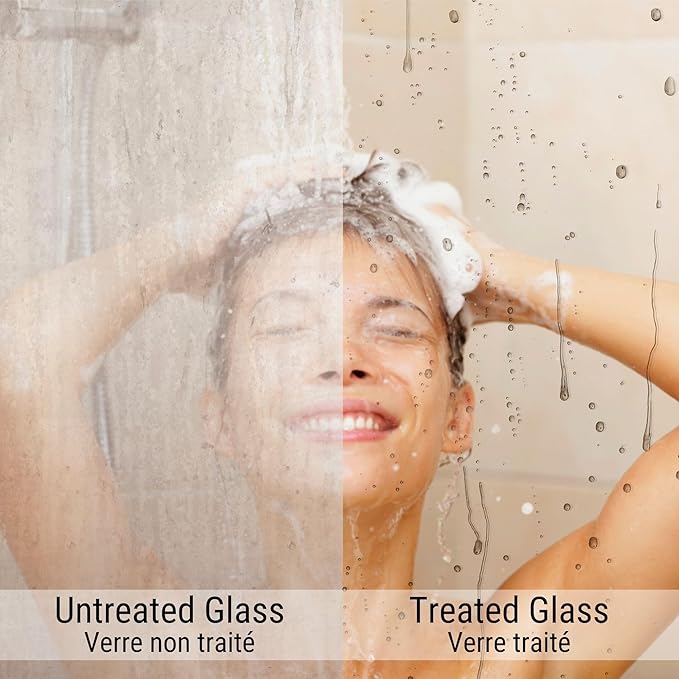 EnduroShield Glass Treatment Kit - Advanced Protection for Glass Surfaces - Repels Soap Scum, Grime & Dirt Without Harsh Chemicals - 4.2 fl oz