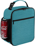 ZM-YOUTOO Lunch Box for Men - Reusable Lunch Bag Men Adult Women- Insulated Small LunchBox (Azure)