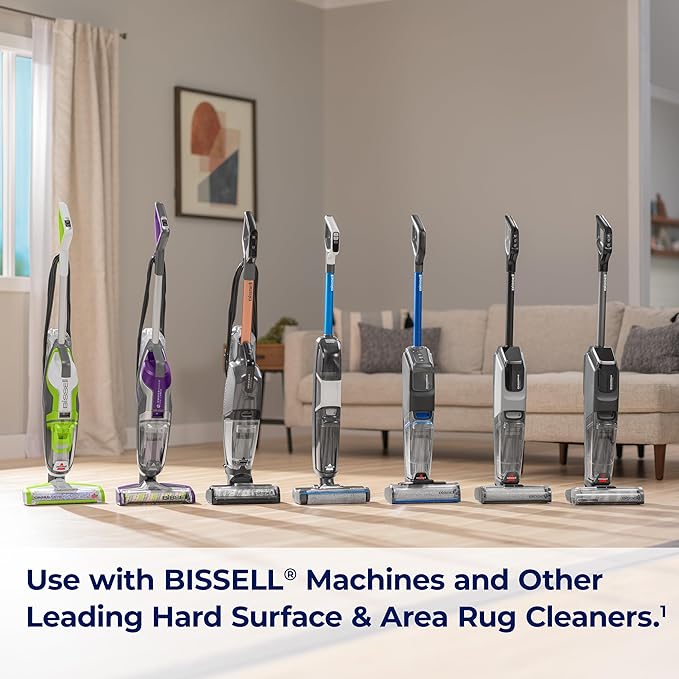 Bissell Multi-Surface Pet Formula with Febreze Freshness,22951,64 Fl Oz,Use on Sealed Hard Floors,and Area Rugs,Removes Tough Messes,Febreze Freshness,(Pack of 2)