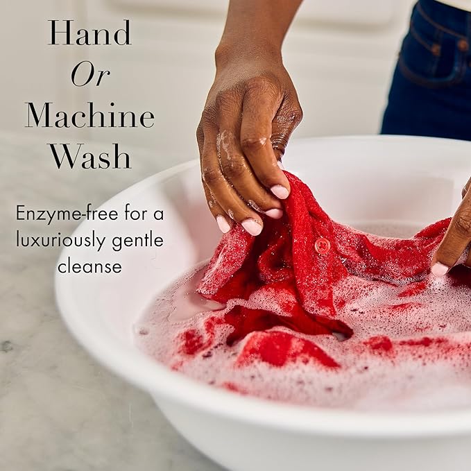 The Laundress Wool & Cashmere Shampoo, 31 Loads, Concentrated Liquid Laundry Detergent, Cedar Scent, Gentle Cold-Water Hand or Machine Wool Wash for Delicate Fabrics - Merino, Mohair & Knit Blends