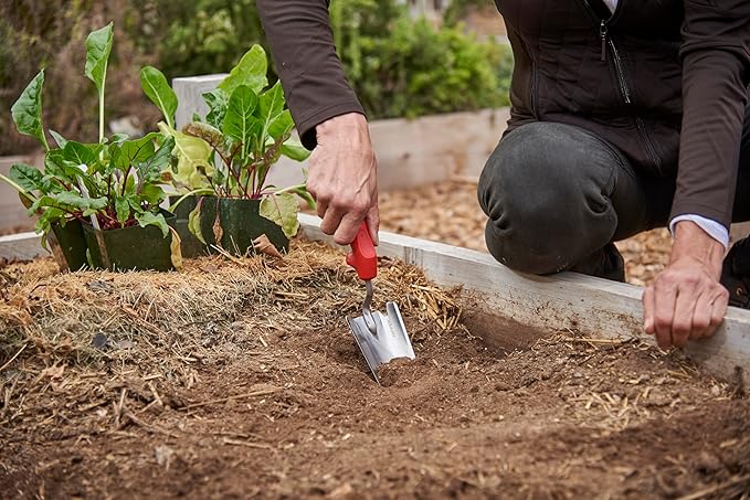 Corona Tools Premium Stainless Steel ComfortGEL Garden Trowel – 13-1/2-Inch Heavy-Duty Hand Trowel for Digging, Planting & Transplanting