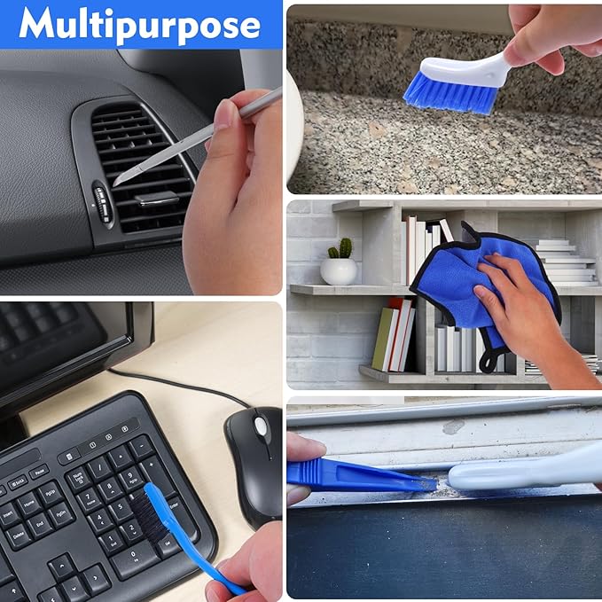 XANGNIER Toaster Cleaning Brush Set,5 Pcs Cleaner Supplies Tools kit for Toasters 2 Slice/ 4 Slice Accessories(Excluding Toaster)