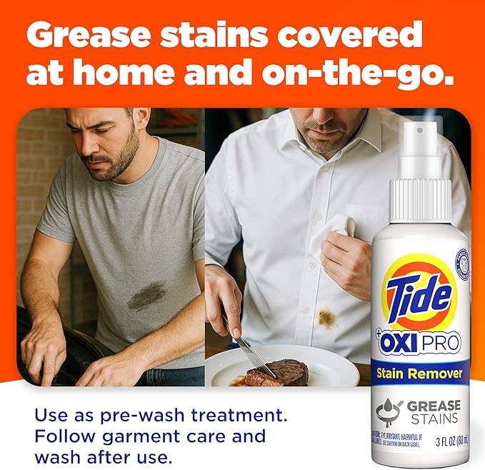 Tide Laundry Stain Remover Ultimate Stain Pack - Grease Stain Remover (3 Pack)