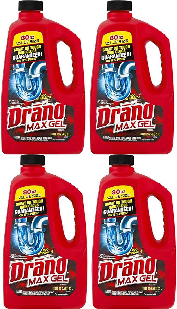 Drano MAX GEL Clog Remover - 80oz